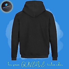 Kapşonlu Sweatshirts  ( Siyah )